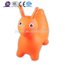 2015 Non-pollute cheap kids Snail style PVC inflatable jumping animals